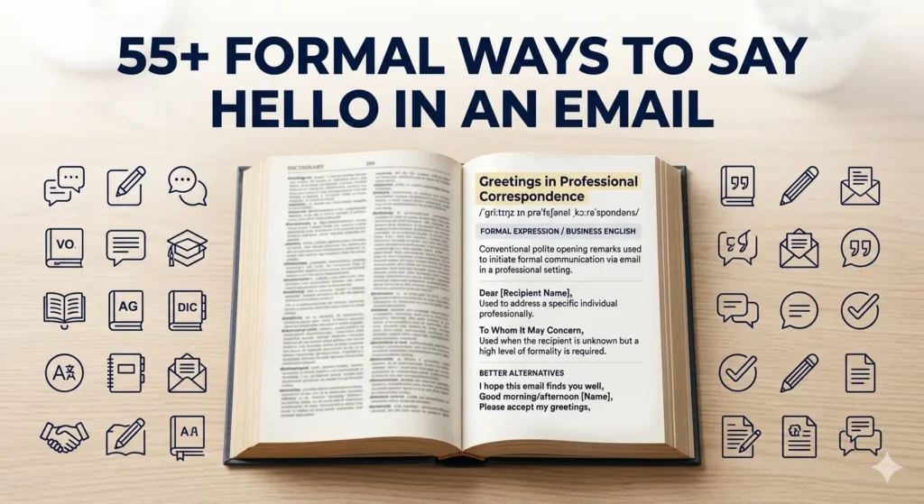 55+ Formal Ways to Say Hello All in an Email
