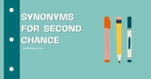 Synonyms for Second Chance
