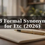 28 Formal Synonyms for Etc (2026)