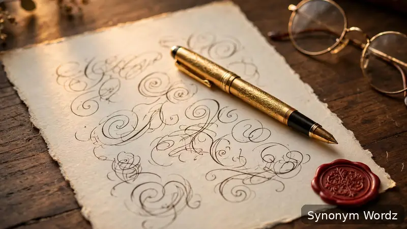 Fountain pen resting on a letter on a wooden desk, illustrating classic formal correspondence