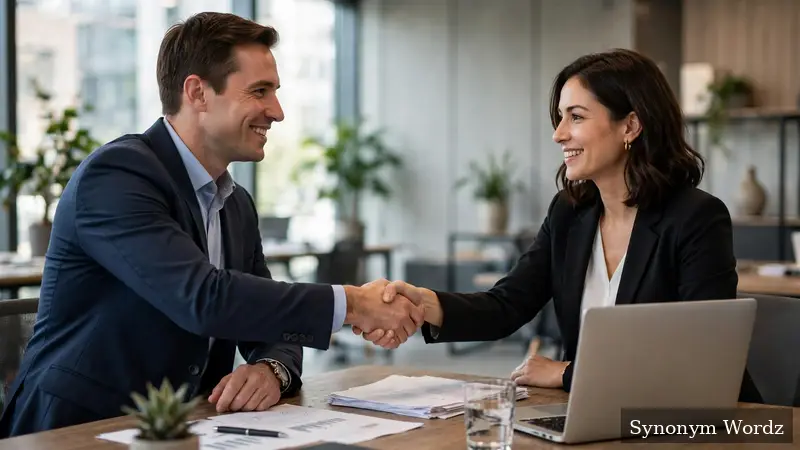 Professional client communication and feedback exchange in an office